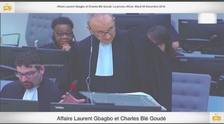 (2ème Partie) PROCÈS: Gbagbo et Blé Goudé: 06 Decembre 2016 Sanogo Broulet
