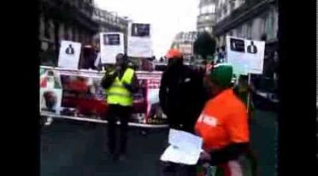 PARIS: Marche contre l'Assassinat du journaliste Désiré OUE