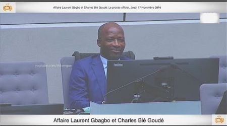 (1ère Partie) PROCÈS: Gbagbo et Blé Goudé: 17 Novembre 2016 Junior Gbagbo