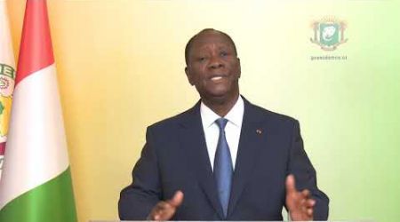 L'intégralité du message à la Nation de Président Alassane #Ouattara du 07 mai 2020. #RTIinfo