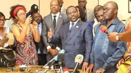 Aréoport D'Abidjan: Arrivée de de Soro Guillaume-Son Message à Alassane Ouattara
