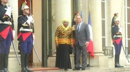 Afrique, Nkosazana Dlamini-Zuma reçue à l'Elysée