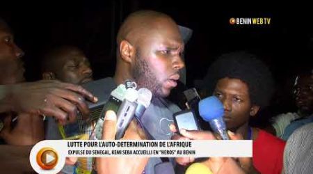 Expulsé du Sénégal, Kemi Seba accueilli en héros au Bénin
