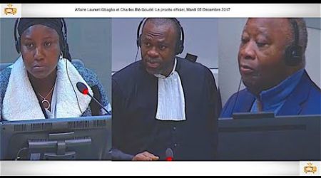 (1ÈRE PARTIE) CPI PROCÈS Laurent Gbagbo et Blé Goudé: 05 Décembre 2017, Sira Dramé