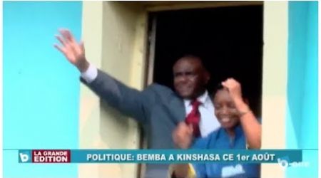 Retour de Jean-Pierre Bemba a Kinshasa, 1er Août 2018