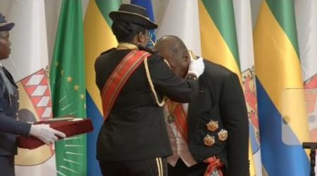 Gabon, Le président Ali Bongo Ondimba investi pour un nouveau mandat