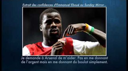 Football: ''Je demande à Arsenal de m'aider'' -  Emamnuel Eboué