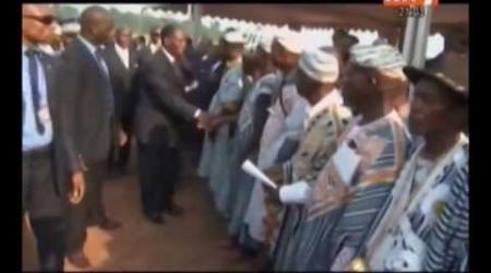 Visite du chef de l'Etat dans le Tonkpi: Accueil triomphal pour le Président Ouattara