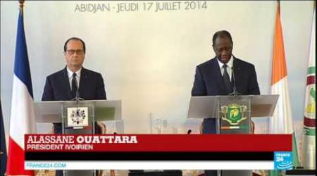 Alassane Ouattara : "Nous avons été sauvés par la France contre le terrorisme"