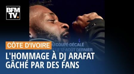 L’hommage à DJ Arafat gâché par des fans qui ouvrent sa tombe