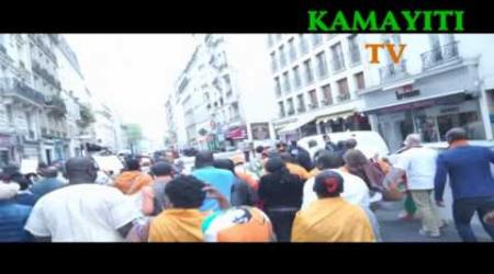Marche Europeenne : Démonstration de force des Ivoiriens et Africain dans les rues de Paris
