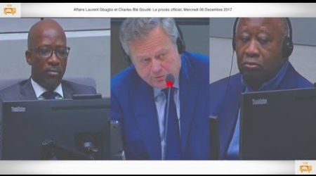 (1ÈRE PARTIE) CPI PROCÈS Laurent Gbagbo et Blé Goudé: 06 Décembre 2017, BONBLED Frédéric