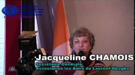 Conférence des SG FPI France en Soutien aux détenus politiques: Jacqueline CHAMOIS (part 4)