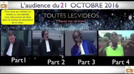Gbagbo et Blé Goudé: Toutes LES VIDÉOS du 21 Octobre 2016