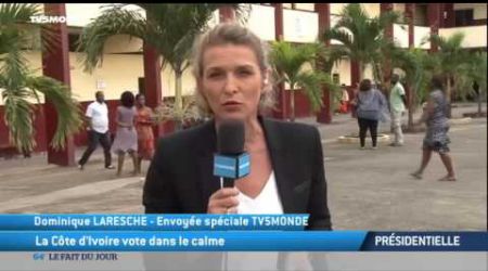 La Côte d'Ivoire vote dans le calme