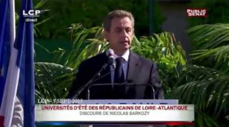 VIDÉO  Lapsus de Nicolas Sarkozy   La France a toujours été du côté des dictateurs