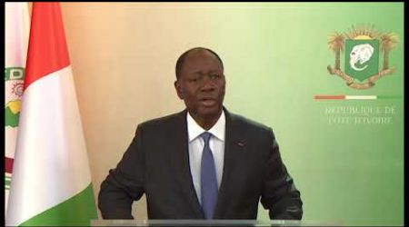 Côte d'Ivoire : Le Président Alassane Ouattara adresse ses vœux à la Nation
